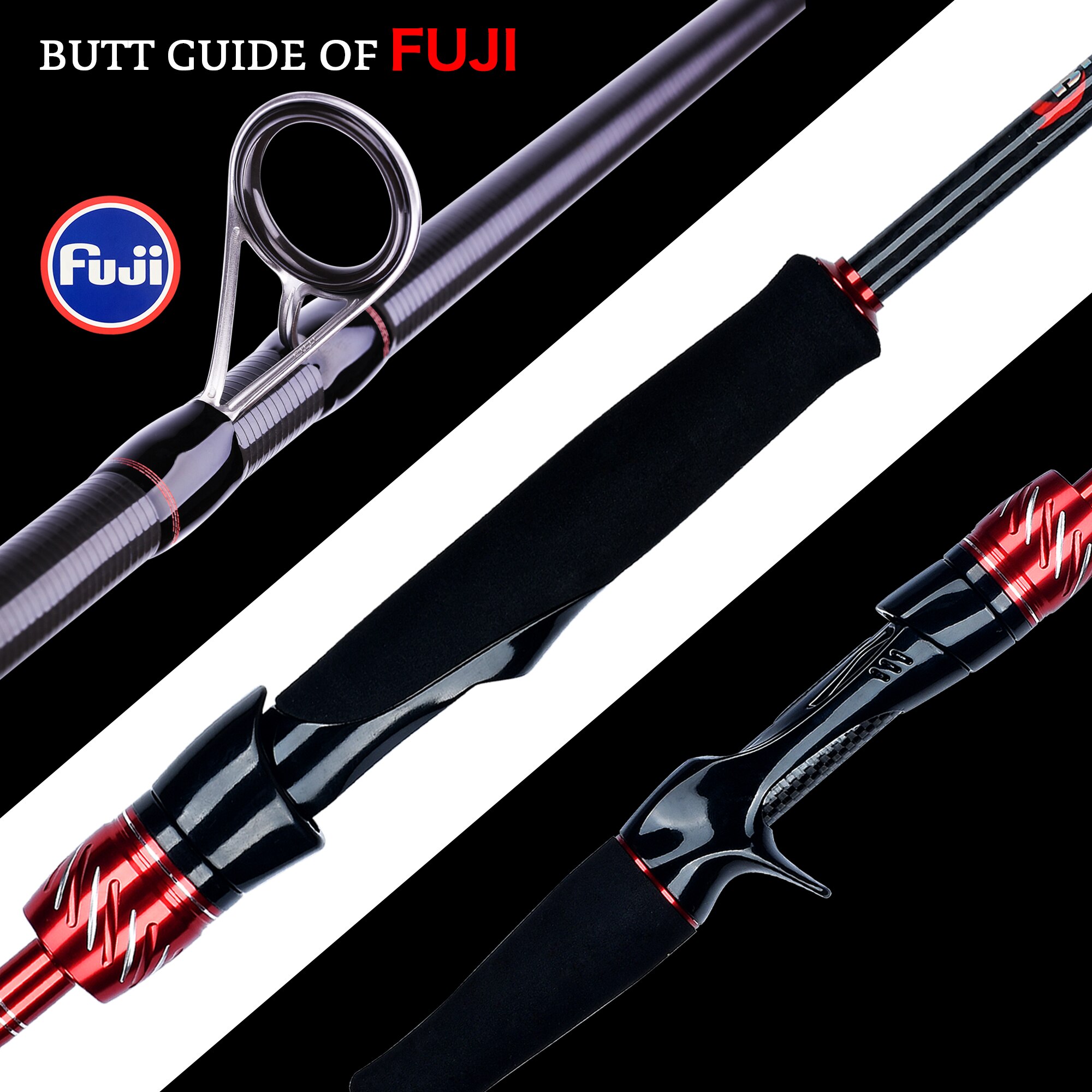 BIUTIFU Traveller Spinning Cas - Fishing Rod Ice review and price