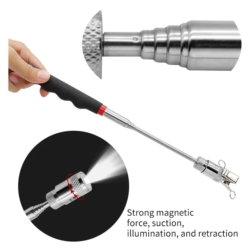 Telescopic Magnetic Pen with L - Fishing Rod Travel review and price