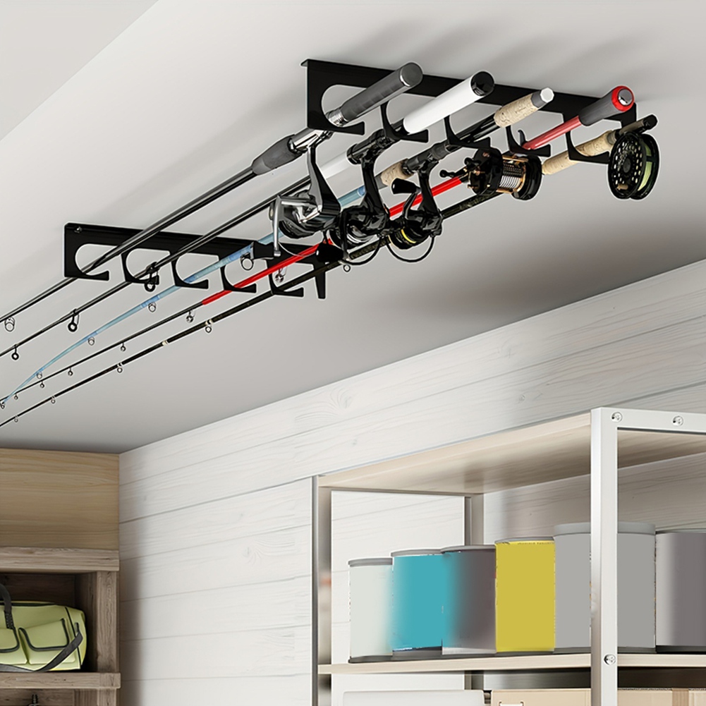 B48B-Wall/Ceiling Mount Fishin - Fishing Rod Rack review and price