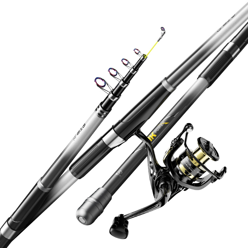 Fiberglass Telescopic Surf Fis - Fishing Rod Surf review and price