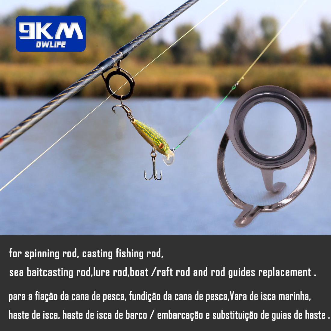 Fishing Rod Guide 9~200Pcs Sta - Fishing Rod Guide Replacement review and price