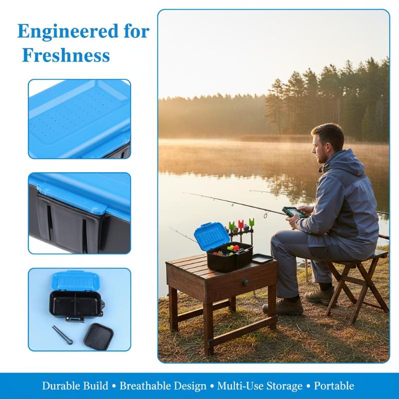 Portable Fishing Lure Box Case - Fishing Rod Case review and price
