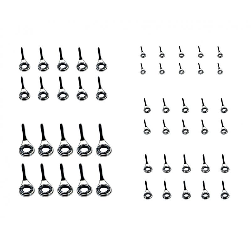 Set of 10 Telescopic Fishing R - Fishing Rod Guide Replacement review and price