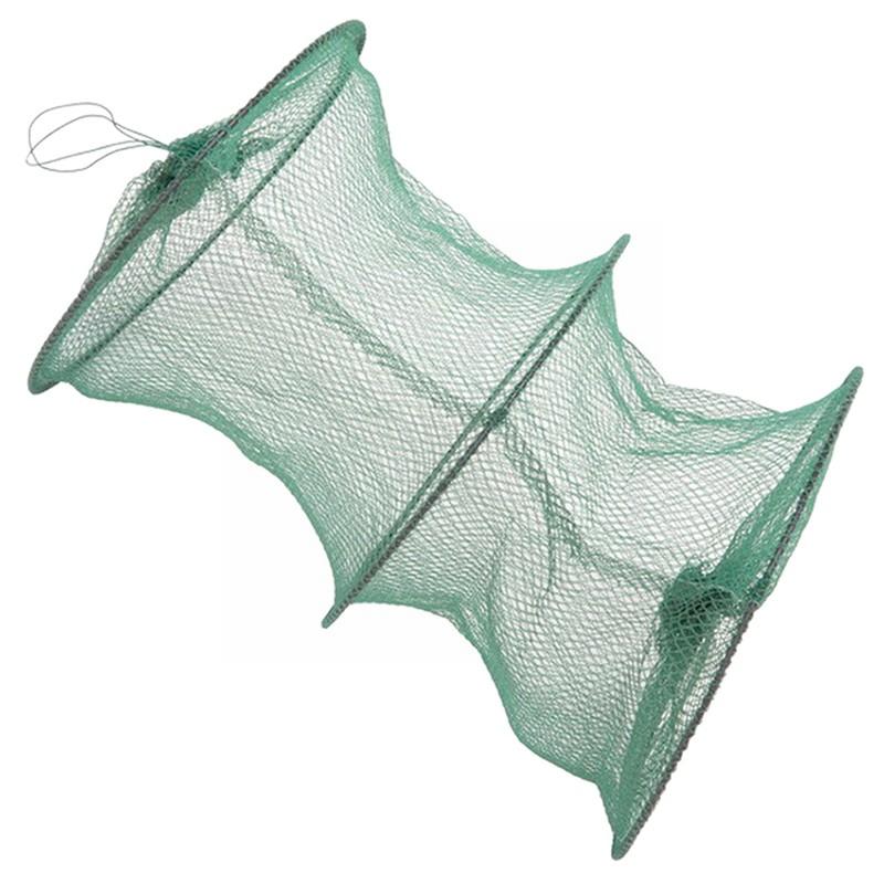 Folding Round Nylon Mesh Metal - Fishing Rod Casting review and price