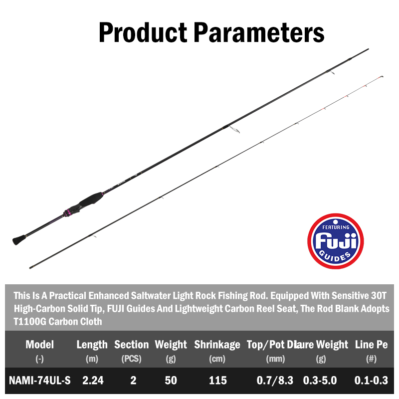 LEYDUN NAMI Ultralight Ajing R - Fishing Rod Spinning review and price