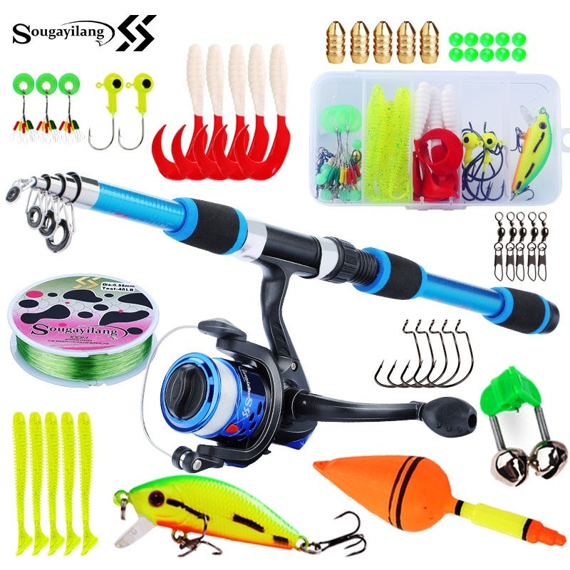 Sougayilang Kids Fishing Pole  - Fishing Rod Spinning review and price