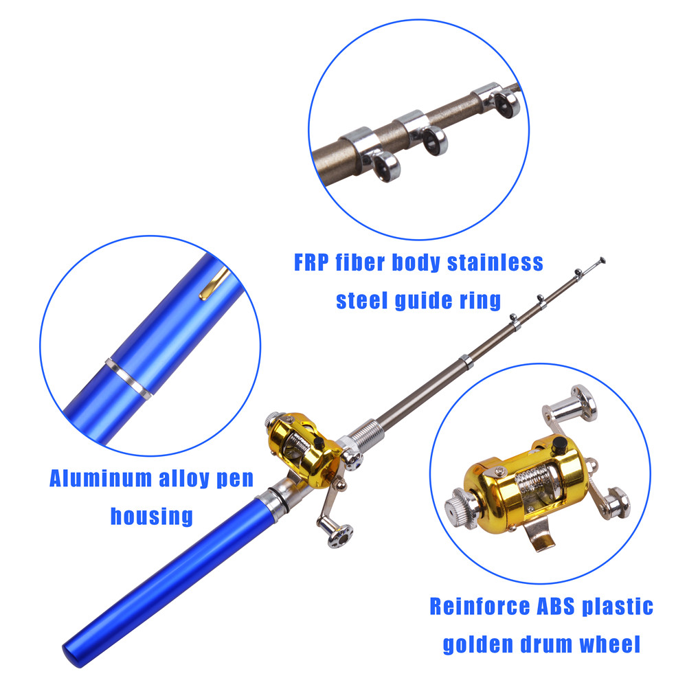 Mini ice fishing rod Combo wit - Fishing Rod Ice review and price